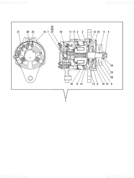 Order YANMAR X0334210630 Fan, Cooling