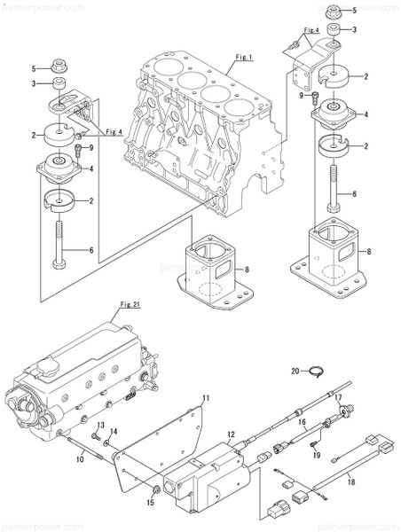Order YANMAR 129671-77930 Harness, Wire