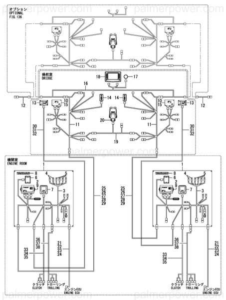 Order YANMAR 164000-21391 Harness,Wire Display