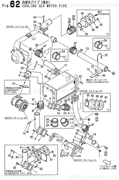 Order YANMAR 148816-49650 Pipe, Water