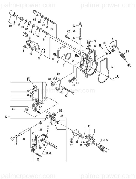 Order YANMAR 119800-61650 Spring, Fuel Control
