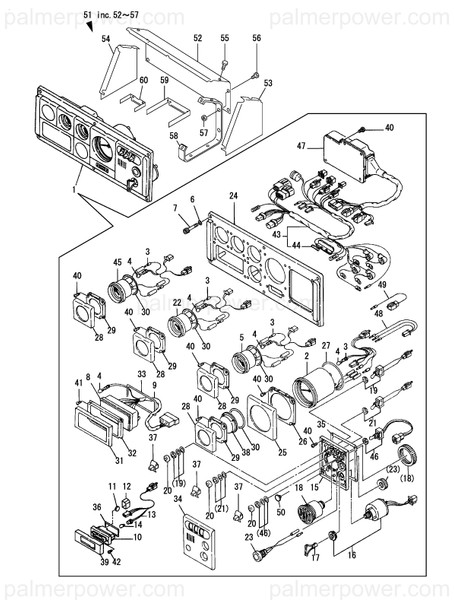 Order YANMAR 119189-91870 Harness, Wire
