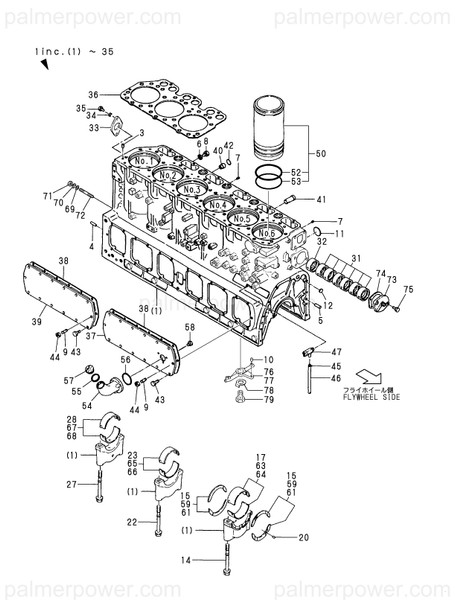 Order YANMAR 126634-02310 Main Metal 0.5