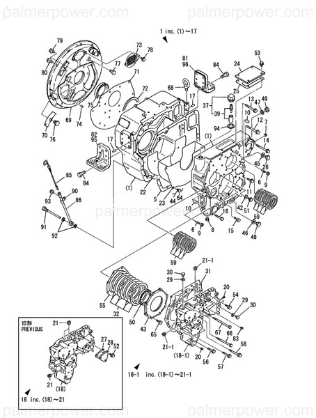 Order YANMAR 177553-02050 Flange, Mounting
