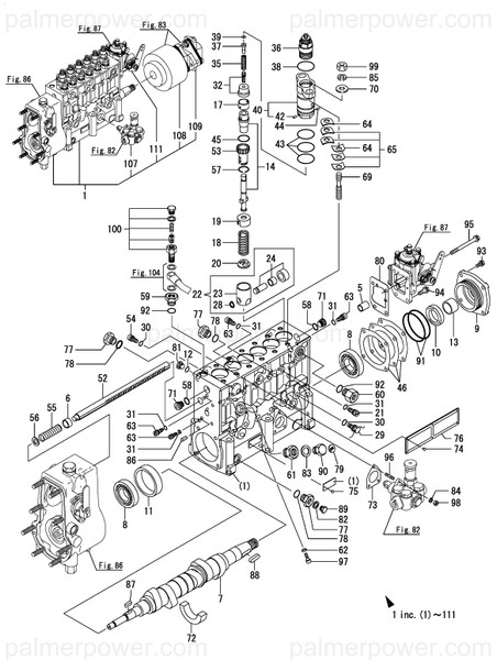 Order YANMAR 152623-51850 Bearing, Camshaft