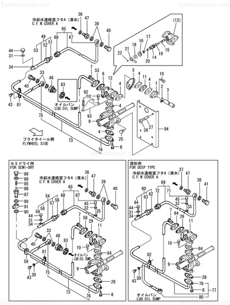 Order YANMAR 43711-571821 Pipe Assy, Oil