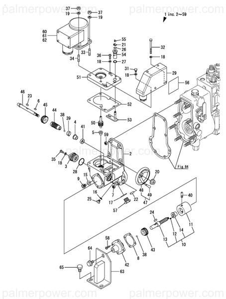 Order YANMAR 46130-032750 Motor,Gov.(Ac200-220