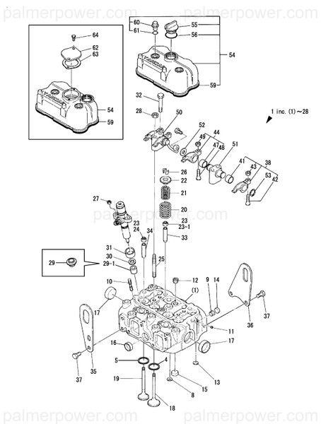 Order YANMAR 120120-11320 Gasket, Bonnet