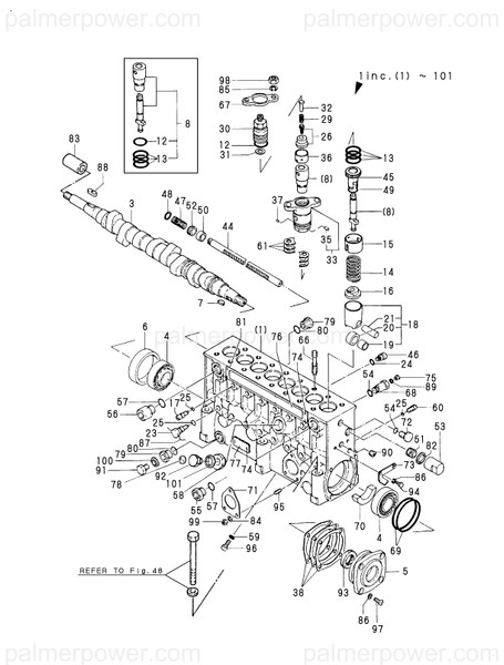 Order YANMAR 148816-51920 Label,Injection Pump