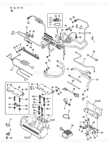 Order YANMAR 119579-77190 Spacer, Heater