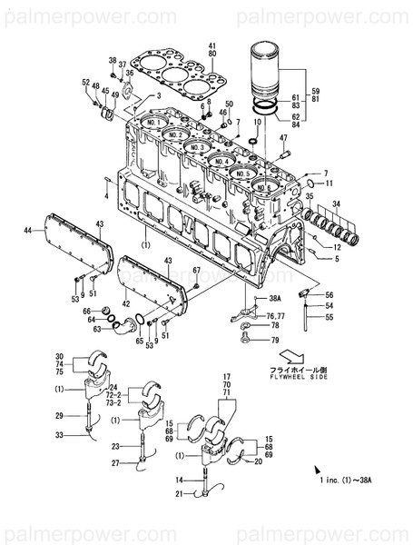 Order YANMAR 126650-02310 Main Metal U0.5