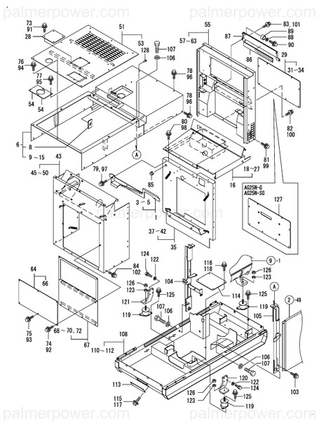 Order YANMAR 184014-08001 Bed Assy, Common
