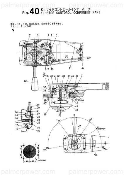 Order YANMAR XNA1001464 Button,Free Throttle