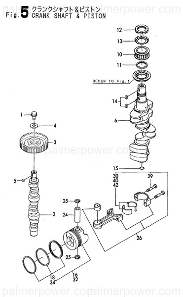 Order YANMAR 720270-23620 Bearing, 0.50 Us