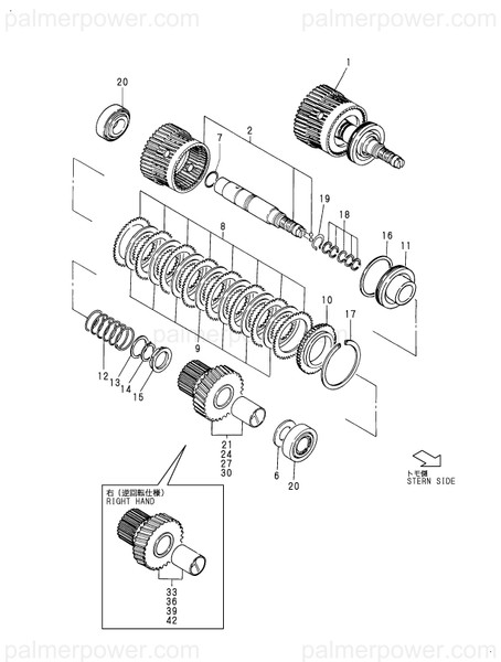 Order YANMAR 177421-03540 Pinion Assy, Z=33