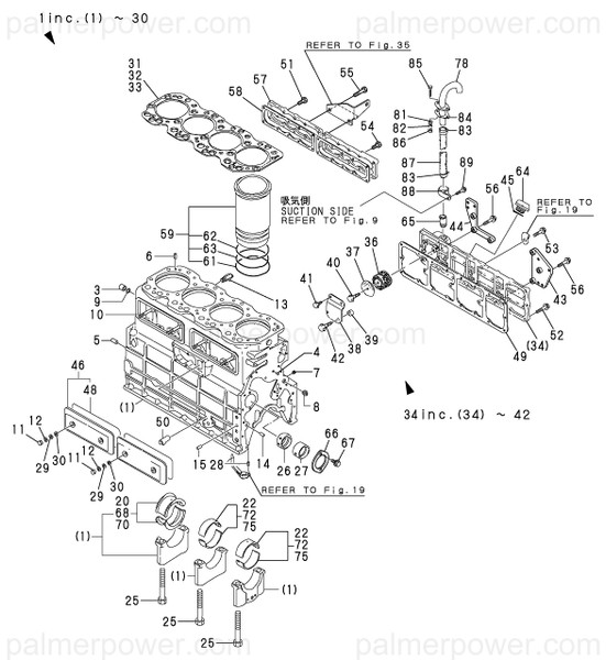 Order YANMAR 127416-01343 Gasket, Head T=1.6