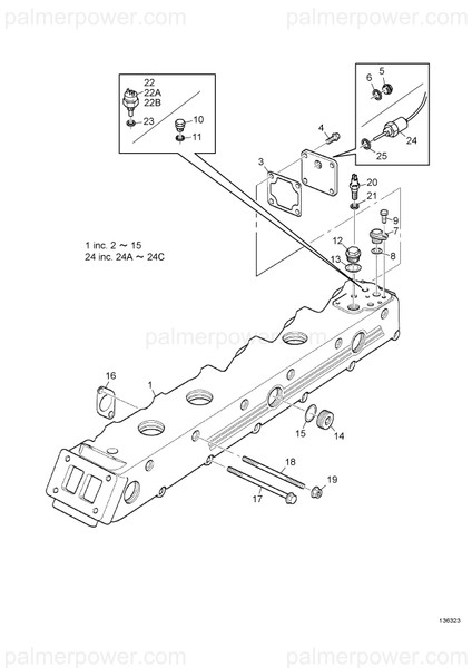Order YANMAR 165000-35480 Monitor, Temp 105