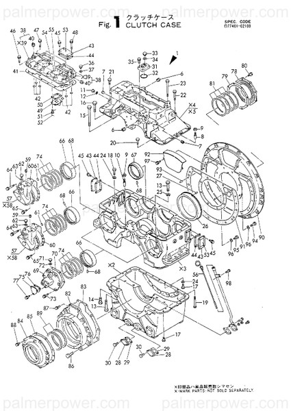 Order YANMAR 23225-340001 Flange, 34