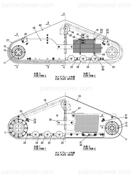 Order YANMAR 15T709-52440 Side Plate Bracket