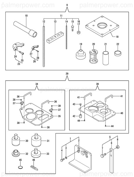 Order YANMAR 177524-09380 Tool Assy, Collar