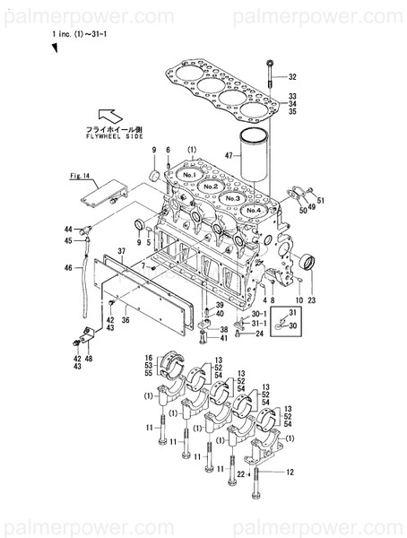 Order YANMAR 120149-01341 Gasket, Head T=1.5