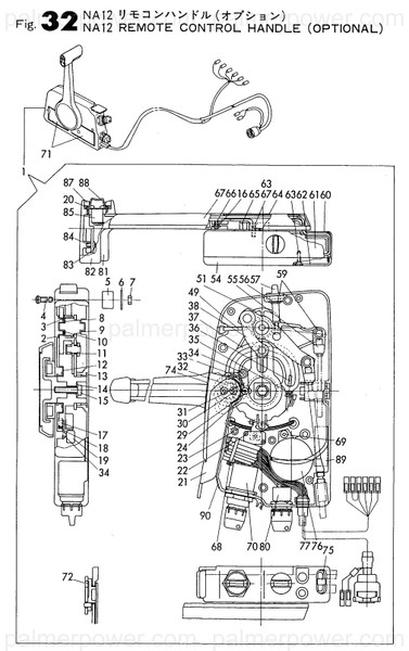 Order YANMAR XNA080119 Bush