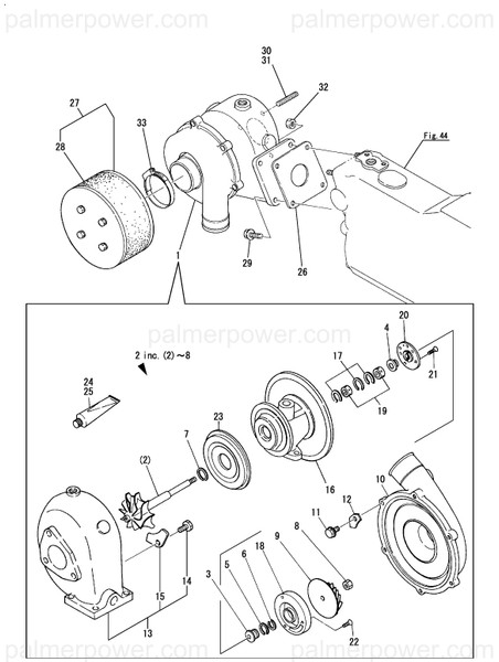 Order YANMAR 123650-18851 Silencer