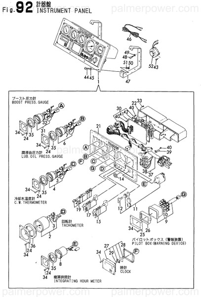 Order YANMAR 127620-91270 Circuit, Alarm