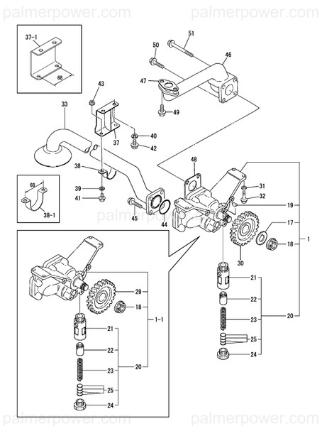 Order YANMAR 126650-32050 Bend,Lop Outlet