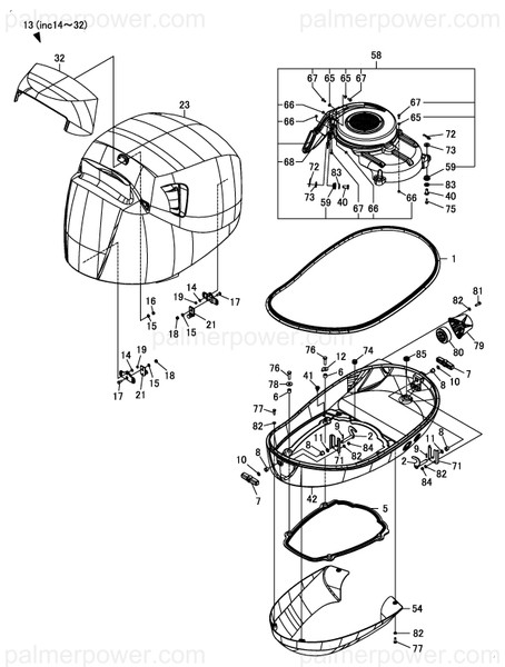 Order YANMAR 181500-04650 Bracket - Cowl Trans