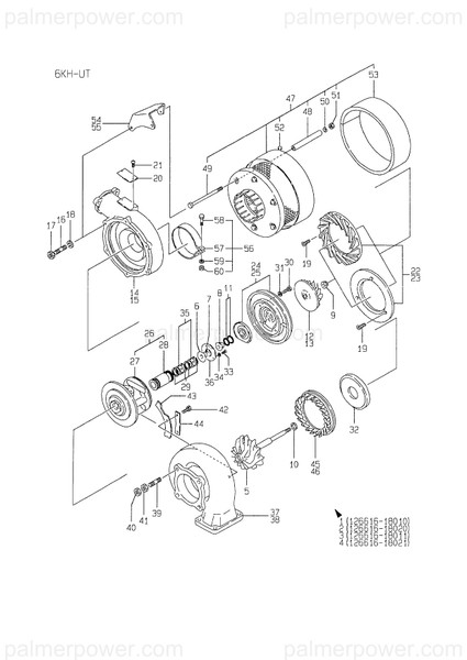 Order YANMAR XNN968005 Nut M12