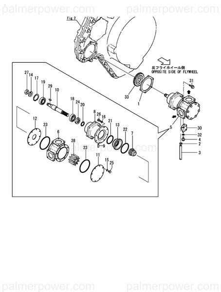 Order YANMAR 126660-42560 Gear, Pump