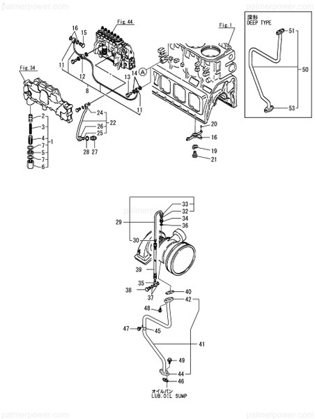 Order YANMAR 126665-39720 Pipe Assy, Oil