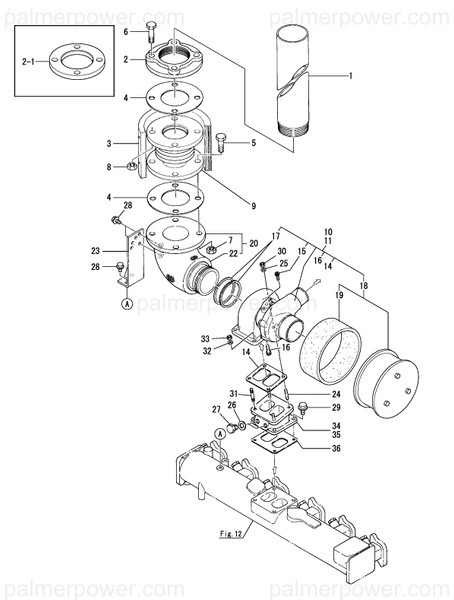 Order YANMAR 127620-18750 Bracket, Turbine