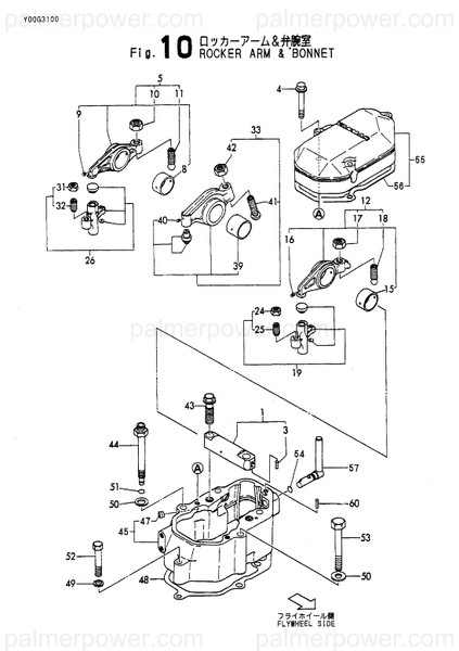 Order YANMAR 148633-11320 Bonnet