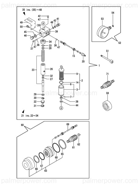 Order YANMAR 196901-70690 Retainer, Push B-9