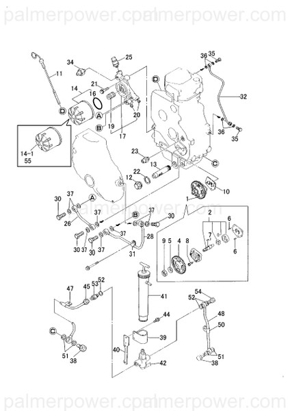 Order YANMAR 128176-39750 Pipe Assy, Oil