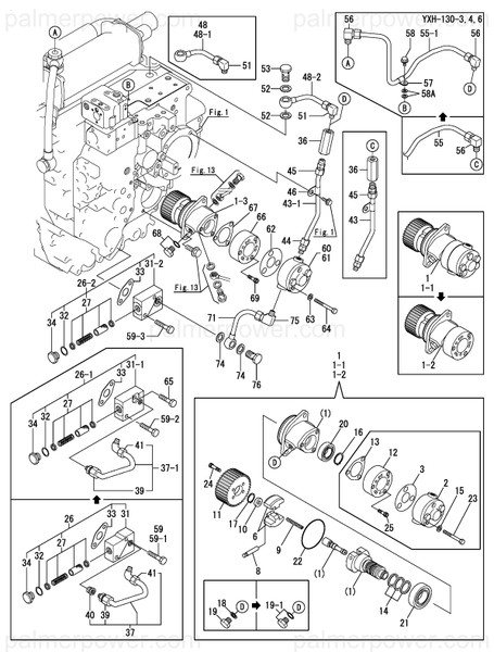 Order YANMAR 177510-07311 Pipe Assy