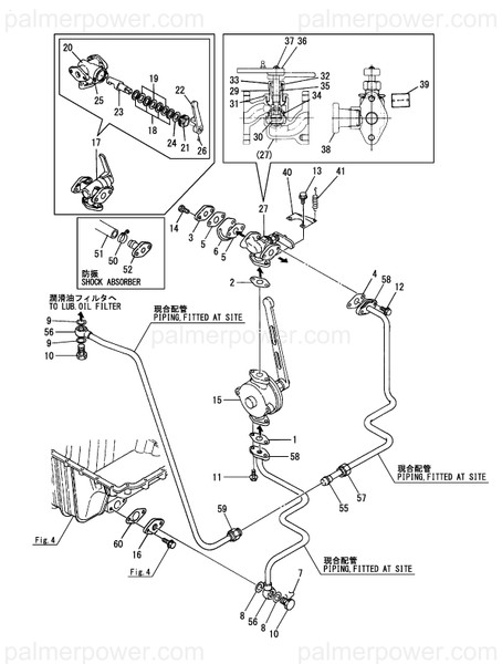 Order YANMAR 43320-500720 Flange