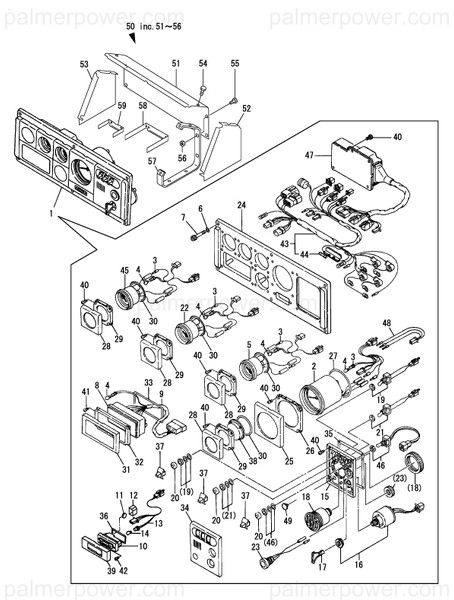 Order YANMAR 119183-91850 Harness, Wire