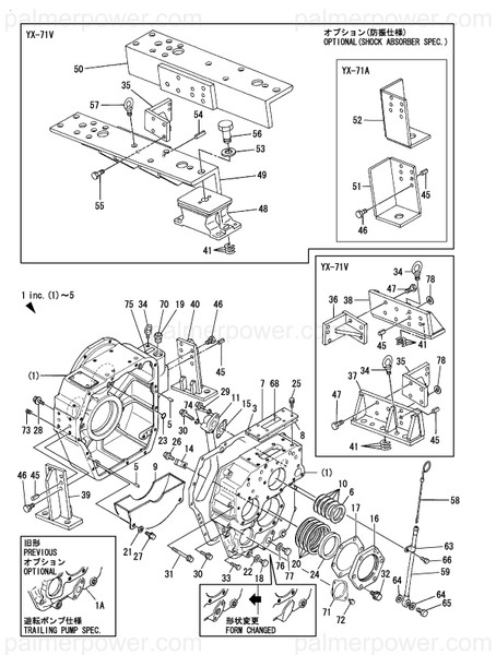 Order YANMAR 177561-62150 Foot, Mounting