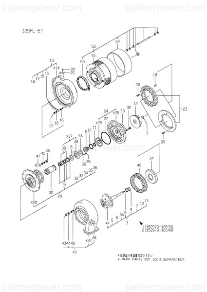 Order YANMAR XNN388500 Silencer