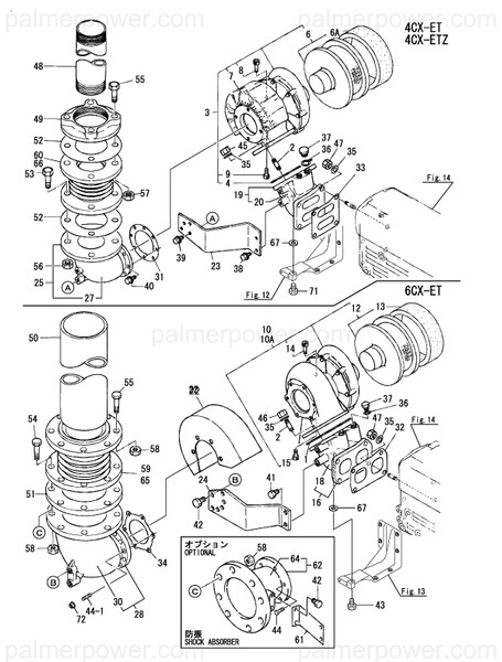 Order YANMAR 127695-18330 Bend Assy, Exhaust