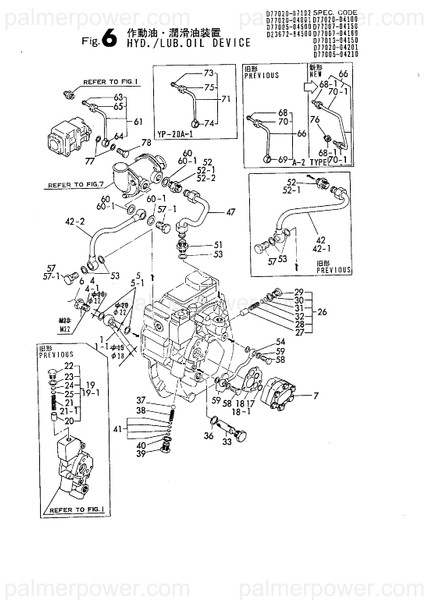 Order YANMAR 177007-17370 Pipe, Oil