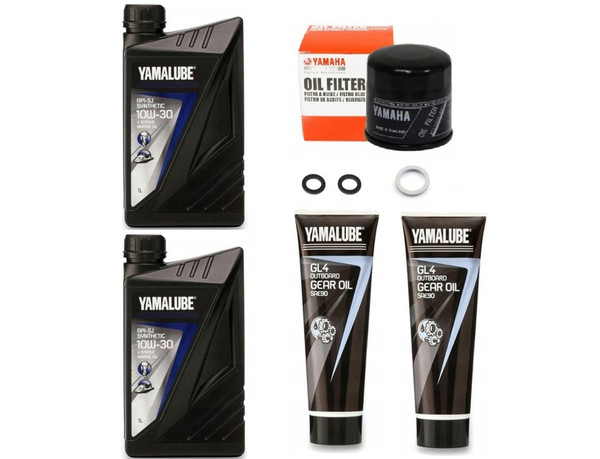 Order YAHAMA YAM-SERVKIT-F25G-BO F25G 4-Stroke Outboard Basic Oil Service Kit