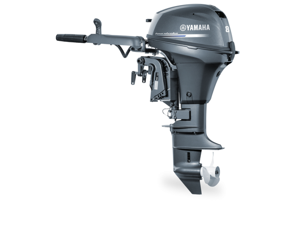 Order YAHAMA F8FMHS MHS Tiller - 8hp 4-Stroke Outboard Motor - Short shaft