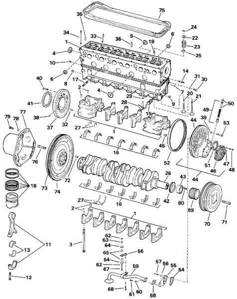 EVINRUDE-JOHNSON 915370 Dowel, Adapter To Camshaft Housing