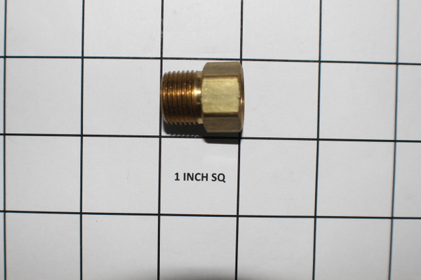 INDMAR 605013 FITTING FUEL / 3/8 PIPE TO 3/8 INVERTED