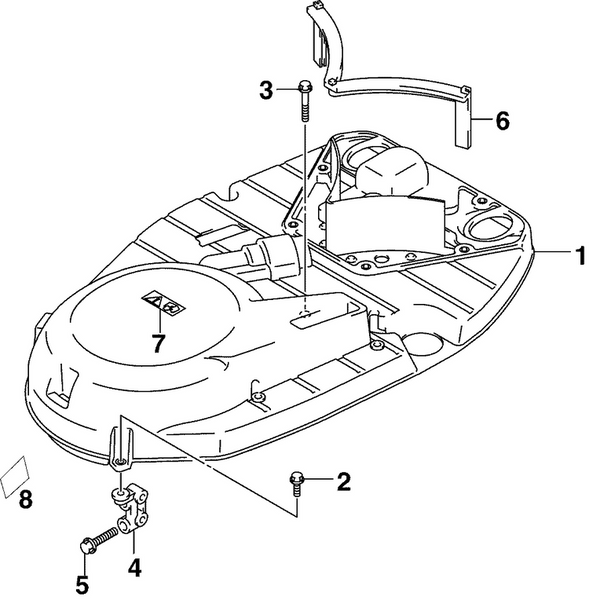 EVINRUDE-JOHNSON 5035945 Cover, Flywheel | New For 2005
