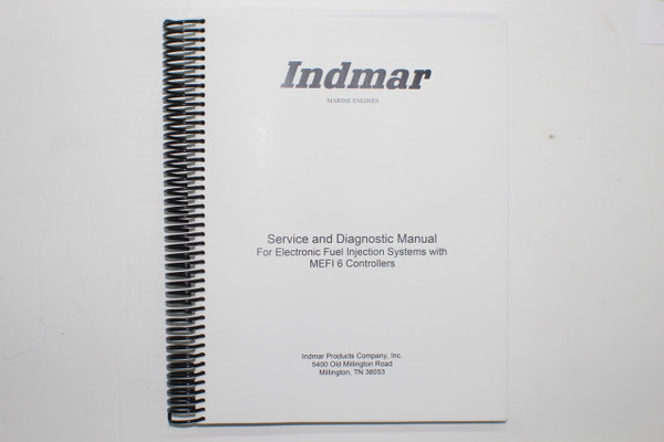 INDMAR smp0503-12 MANUAL SERVICE AND DIAGNOSTIC MEFI6